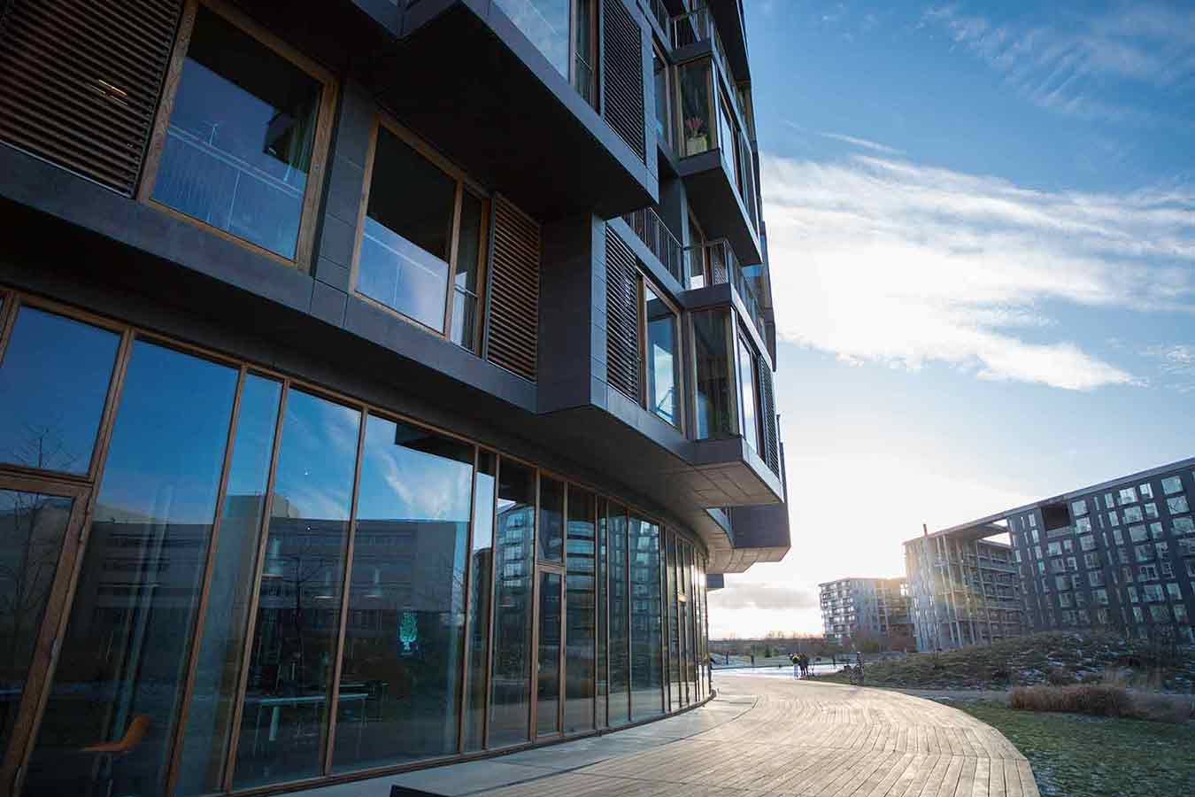 Tietgenkollegiet - student housing at Ørestaden